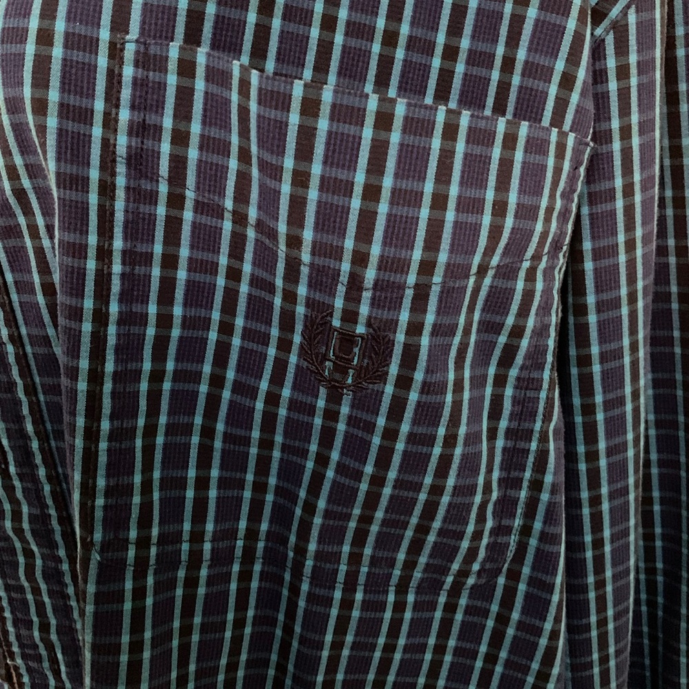 Chaps Stretch Easy Care L/S Shirt - Picture 3 of 7